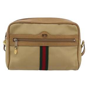 Gucci Web Shoulder Bag Beige